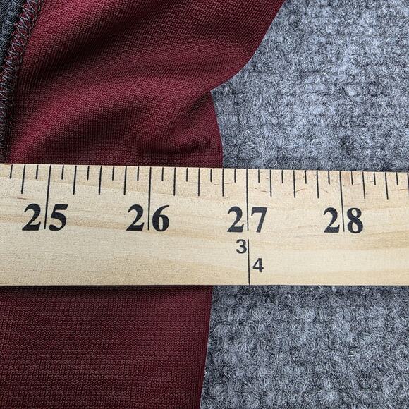 Nike Hoodie Mens XL Gray Red Therma-Fit Pullover Sweatshirt Fleece Athletic - Picture 5 of 16